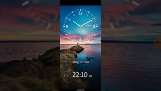 Classic Clock - with second hand (Demo) Android app screenshot 1