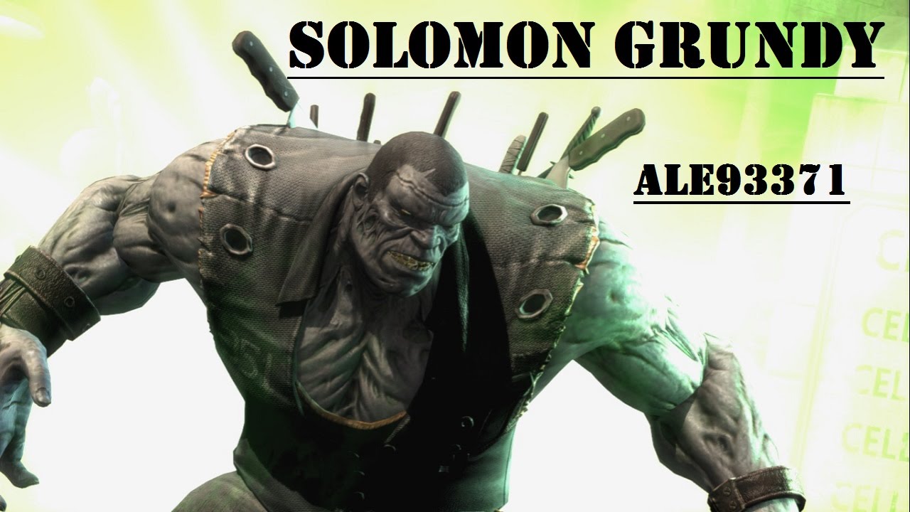 Injustice: Gods Among Us - Batallas: Solomon Grundy