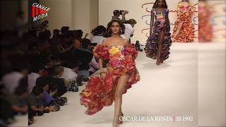 OSCAR DE LA RENTA Spring Summer 1992 Paris 4K - Canale Moda screenshot 5