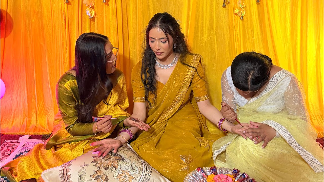 CHYAU KO MEHANDI CEREMONY ❤️