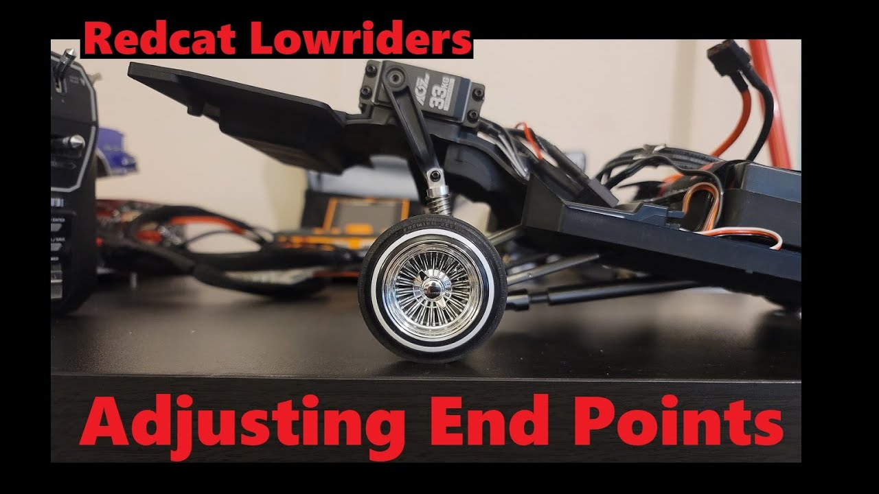 Redcat Lowriders Servo End Point Adjusting and Tuning Travel Range
