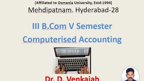 Computerised Accounting, Features advantages and limitations