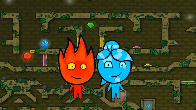 Fogo e Água 1. (Fireboy & Watergirl in The Forest Temple) 