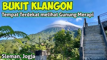 BUKIT KLANGON Sleman Yogyakarta | Spot Terdekat melihat Gunung Merapi