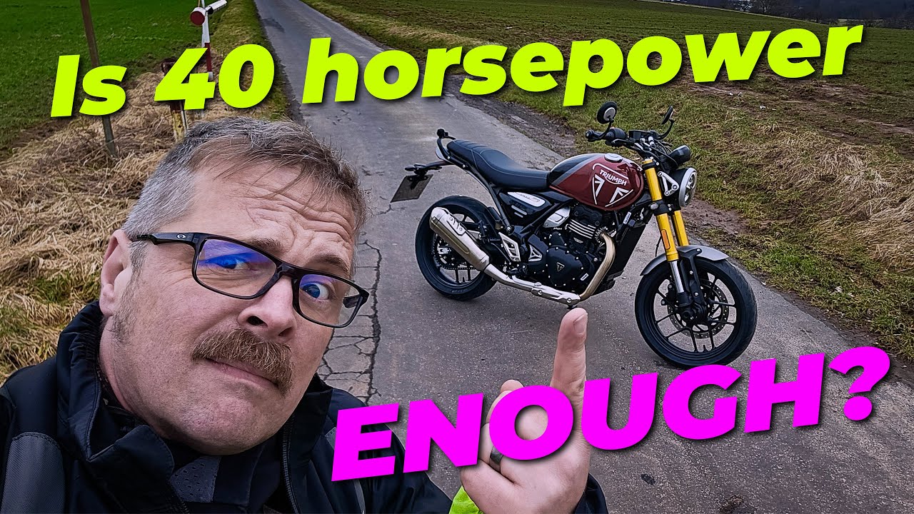 ТЕСТИРУЕТЕ Triumph Speed ​​400 2024 года на дороге? Слишком медленно для Германии?