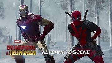 Deadpool & Ironman (2025) | Deadpool 3 Alternate Scene