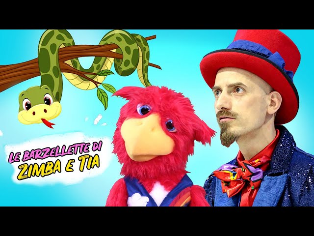 BARZELLETTE SUGLI ANIMALI - Il serpente e la mamma #06 Le Barzellette di ZIMBA e TIA