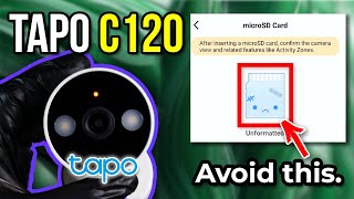 How to Initialize Tapo C120 SD Card (in less than 1 MIN)