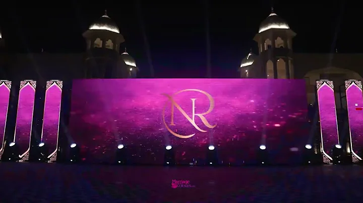 Glamourous Outdoor Sangeet Decor | Kaldan Samudhra Palace | Mahabalipuram | Chennai