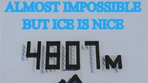 Trackmania - This ICE map is almost impossible to finish - 4807m V2