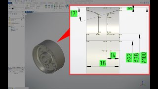 [T-FELX CAD Tutorial 기본] 1강 - T-FLEX CAD를 통해 기하학적 구속 및 치수 설정으로 롤러 만들기