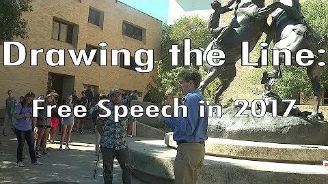 Drawing The Line:  Freedom of Speech in 2017