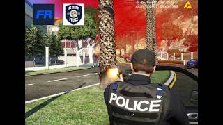 Realistic LSPD Patrol | Shooting while trying to save the VIP | LSPDFR
