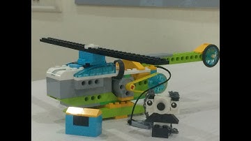 Drop and Rescue lego Wedo Project Explained by Aditya Popatia RoboFunLab  Porbandar