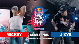 Mickey Vs J-Xyb Semi-Final Red Bull Dance Your Style - Philippines 2023