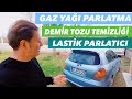 GAZ YAĞI İLE ARABA PARLATMA  - DEMİR TOZU JANT TEMİZLEYİCİ - LASTİK PARLATICI - OTO YIKAMA DETAYLARI