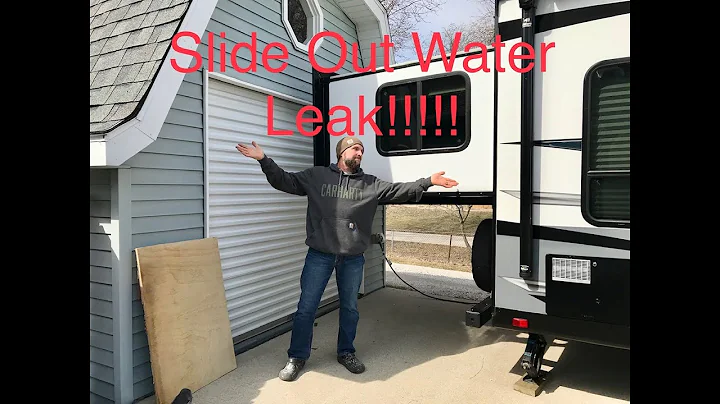 Camper Slide Out Water Leak Repair