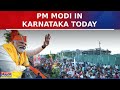 Pm modi backtoback rally in karnataka for local bjp former cm jagadish shettar welcomes him