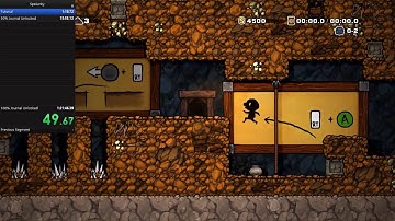 Spelunky Tutorial% 1:18.580