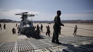 B Roll  Lifting Capabilities of Camp Pendleton  C 5M Super Galaxy