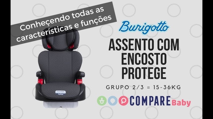 Cadeirinha Auto Burigotto Reclinável – 3 Posições Shift 0 a 25kg – Clube de  Descontos Compare Baby