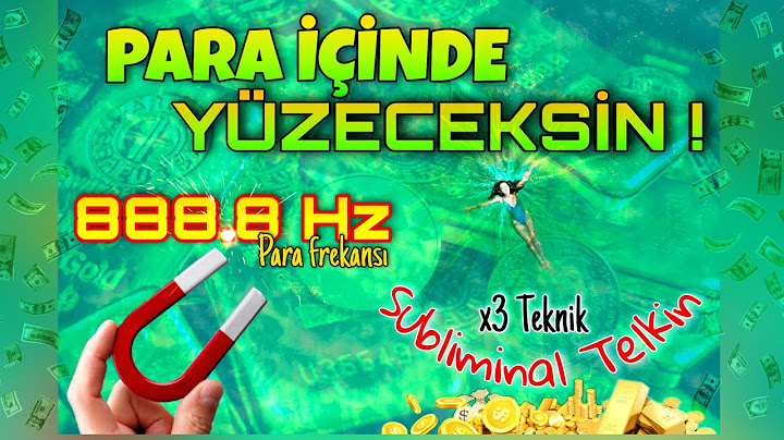888 +432 Hz +3 TEKNİK EN GÜÇLÜ PARA SUBLİMİNALİ! Uykuda Bolluk Frekansıyla Zenginliği Beynine Kodla!
