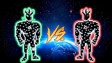 Alien X(Ben) VS Alien X(Albedo) in Jump Force Mugen