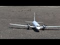 Полёт Ил-114 при сильном ветре