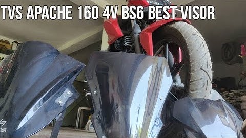 Best Windshield for Tvs Apache 1604v BS6