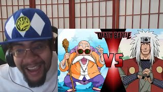 Death Battle- Roshi VS Jiraiya!