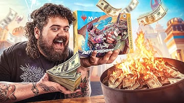 Burning Money: Cracking Aetherdrift Collector Booster Boxes
