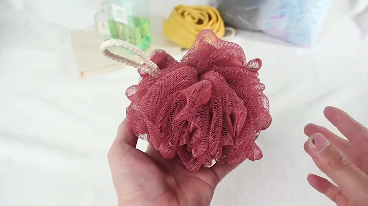 Shower Pouf Mesh Bath Sponge - Professional Shower Puff Tengjie
