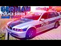 Berlin police siren sound effect