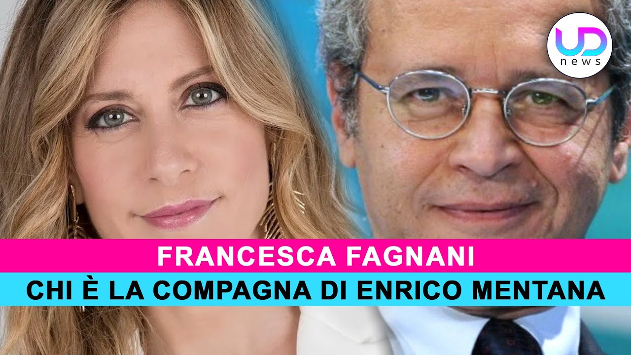 Francesca Fagnani Chi È La Compagna Di Enrico Mentana Youtube