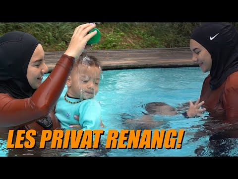 BABY AIR MAKIN JAGO BERENANG ! | BISA GAYA BEBAS !?!