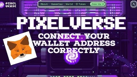 How to connect metamask wallet address to both Pixelverse dashboard and pixeltab...