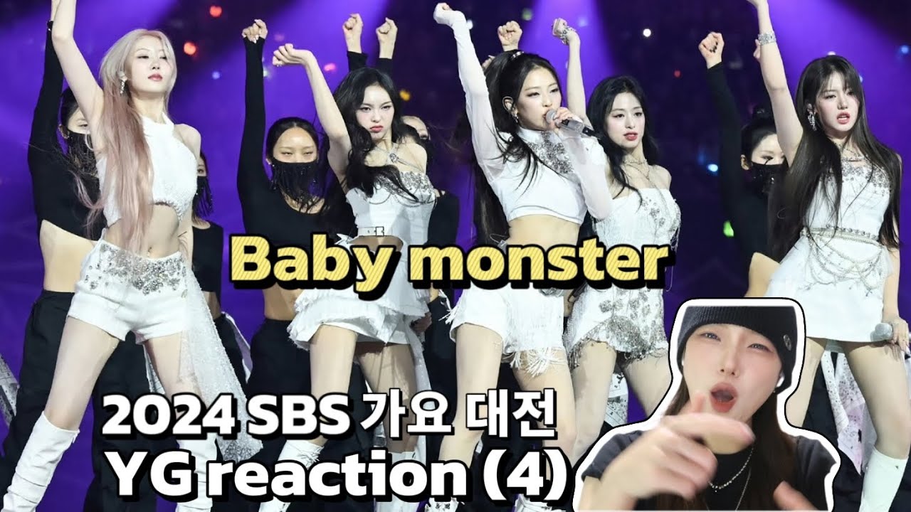BABYMONSTER-INTRO+DRIP | SBS 가요 대전 reaction | YG family part 4