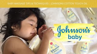 Johnson's Cotton Touch Baby Oil | REVIEW |  #JohnsonsBaby #YourTouchProtects #PowerOfCottonTouch