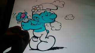 Horacio the handsnake - Vanity Smurf
