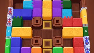 Wood Away Block Jam Level 254 Game Walkthrough Solution