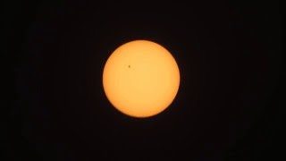 Watching the Sun - HUGE Sunspot! April 15th