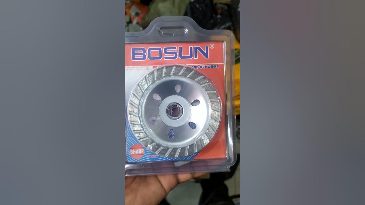 Bosun Cup Diamond wheel Hardware item - YouTube