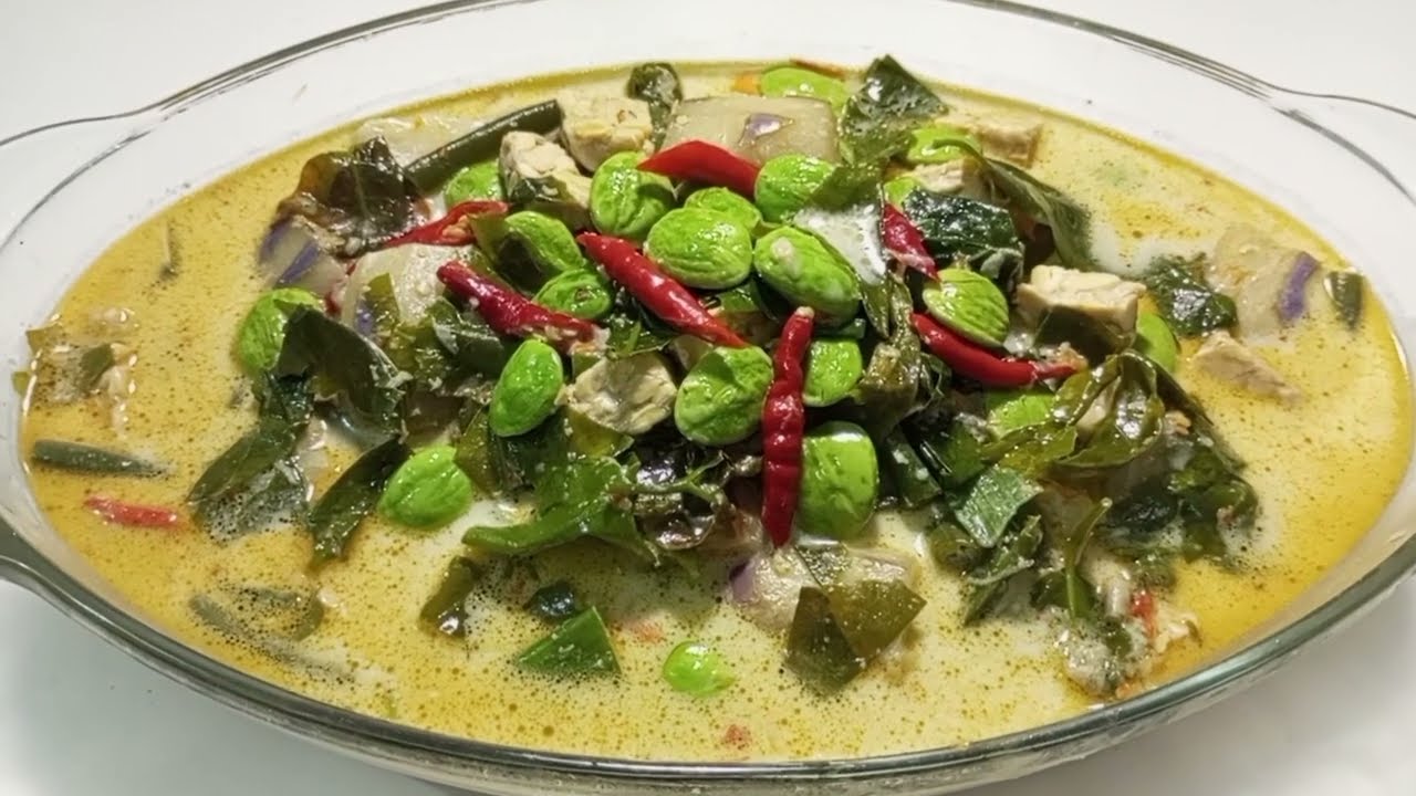 MASAKAN RUMAHAN SEHARI-HARI SAYUR LODEH PETAI