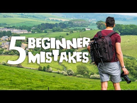 5 Beginner Photography MISTAKES & how to FIX them / Tutorial