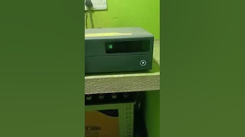 vgaurd inverter ups all light blinking model Jadoo 1050and1200