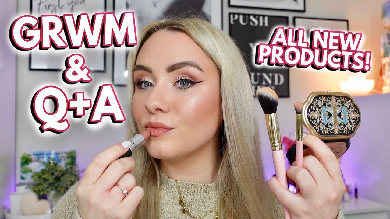 Chatty Q A Get Ready With Me Using Advent Calendar Makeup GRWM chatty-q-a-get-ready-with-me-using-advent-calendar-makeup-grwm