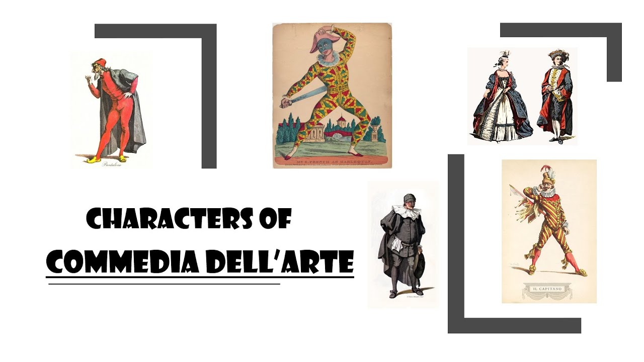 Intro to Theatre with Mr  Lawrence - Italian Renaissance Episode 4 -   Characters of Commedia