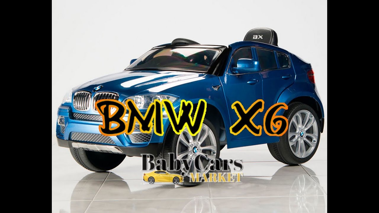 Детский электромобиль bmw x6