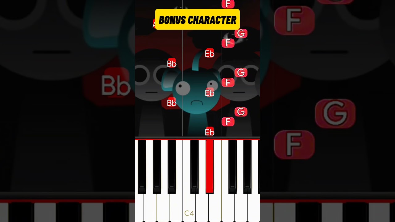 Incredibox Sprunki Piano Sprunki Reversed Sprunki Bonus Character 1