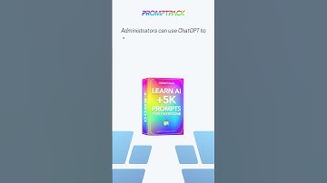 AI Prompts for Administrators by PromptPack | #AI #ChatGPT #Bard #Bing